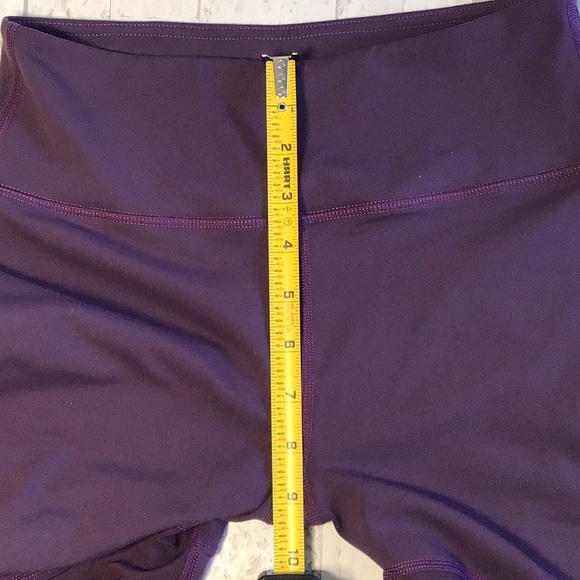 Aumnie Purple Mesh Leggings Size M - Picture 5 of 6